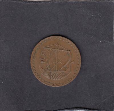 Beschrijving: 5 Mils SHIP  